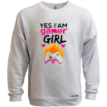 Свитшот без начеса I`m Gamer Girl